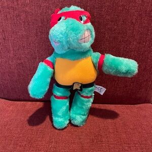 1989 vintage Rafael ninja turtles plush